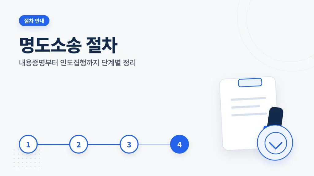 명도소송 절차 썸네일