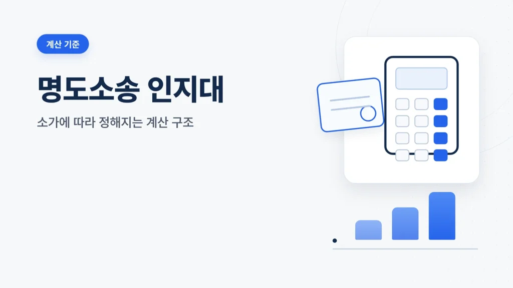 명도소송 인지대 썸네일